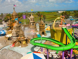 Der Wasserpark Schlitterbahn Beach Waterpark in South Padre Island, Texas © Schlitterbahn Waterparks